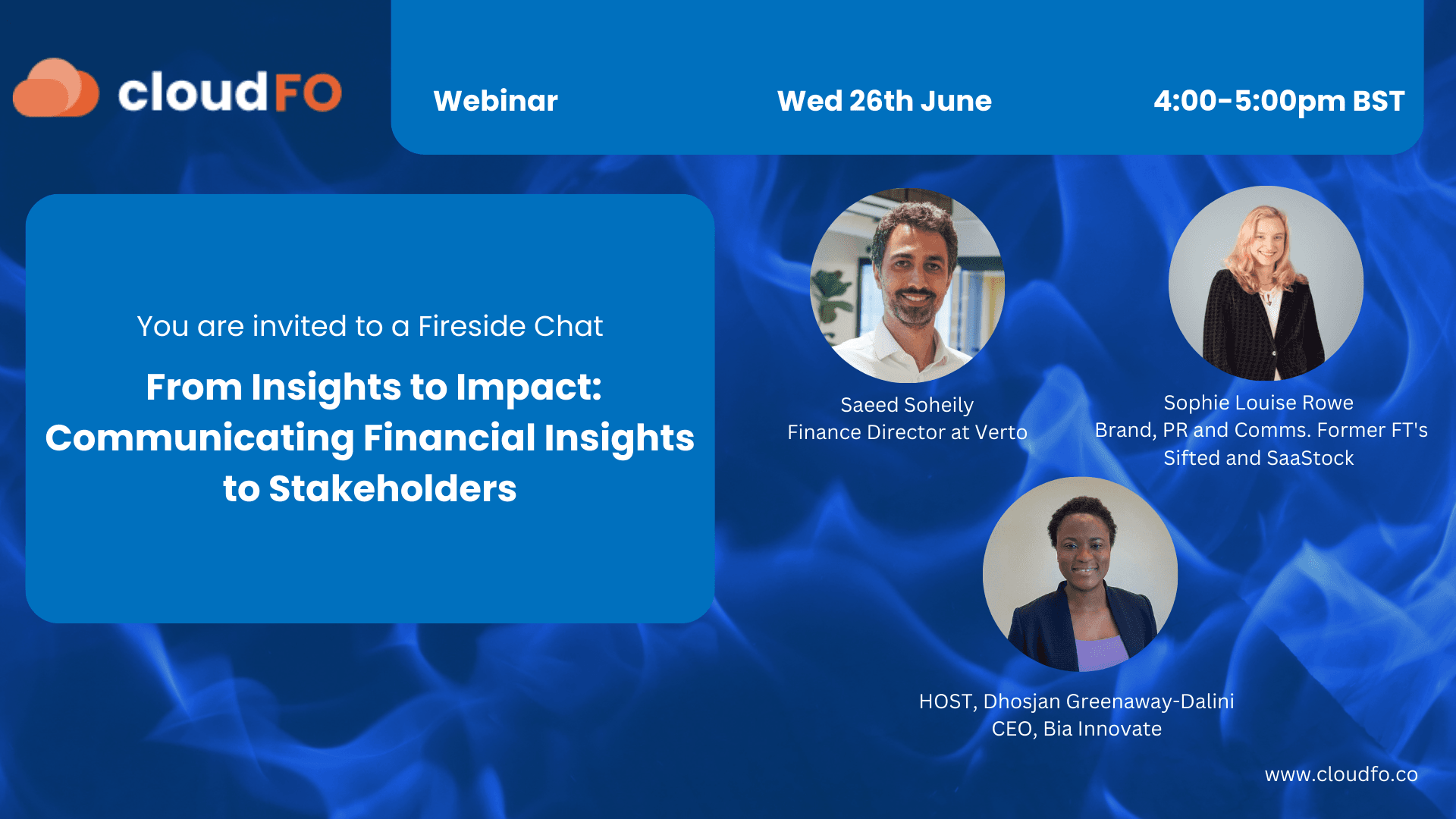 Key Takeaways from Webinar - Communicating Financial Insights to Stakeholders